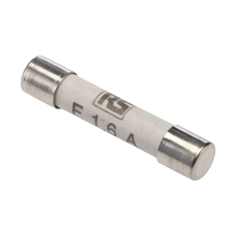 RS PRO 1.6A Fast Acting Ceramic Cartridge Fuse 6.3 x 32 mm 500V ac 721-1588