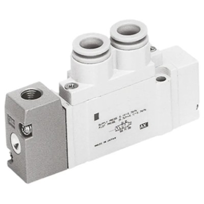 SMC Pneumatic Solenoid Valve Pilot G 1/4 Port Size Aluminium Body Nitrile Rubber Seal SYA7000 Series 