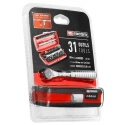 Facom Screwdriver Bit Set 31 Pieces Steel, Hex, Phillips, Pozidriv, Slotted, Torx, 1/4 in Drive, Overall Length R.PEJ31PB