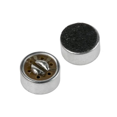 RS PRO Surface Mount Electret Condenser Microphone, Sensitivity -40dB, 9.7 mm Diameter, 2V Standard Operating 7243153P