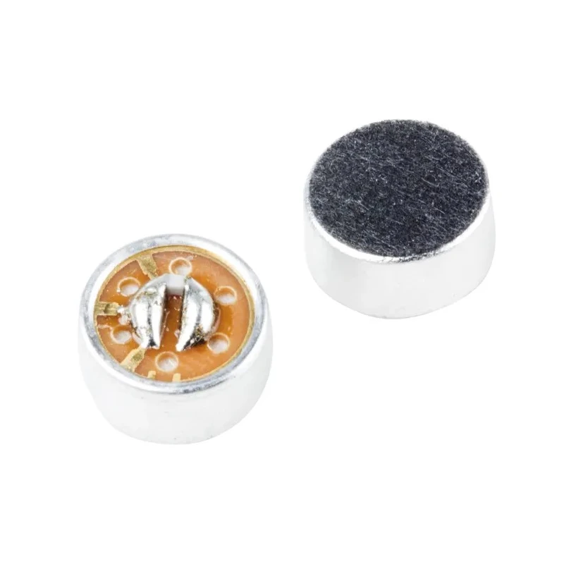 RS PRO Uni-Directional Surface Mount Condenser Microphone 9.7 mm Diameter, -47dB Sensitivity 724-3147