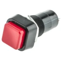 Lumberg Push Button Switch, Latching, Panel Mount, 12 mm Cutout, SPST, IP40, IP67, 250 V ac PBS-001A-3