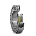 SKF Single Row Deep Groove Ball Bearing 7 mm ID, 22 mm OD, 7 mm Race Width, Shielded, C3 Clearance E2.627-2Z/C3