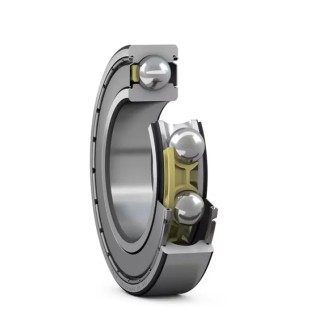 SKF Single Row Deep Groove Ball Bearing 7 mm ID, 22 mm OD, 7 mm Race Width, Shielded, C3 Clearance E2.627-2Z/C3