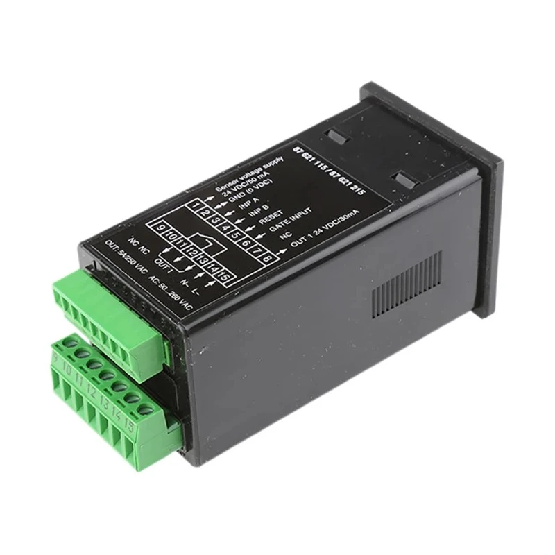 Crouzet 6 Digit Single/Dual Preset Multifunction LCD Counter Manual Reset, 40 kHz Input Frequency CTR48