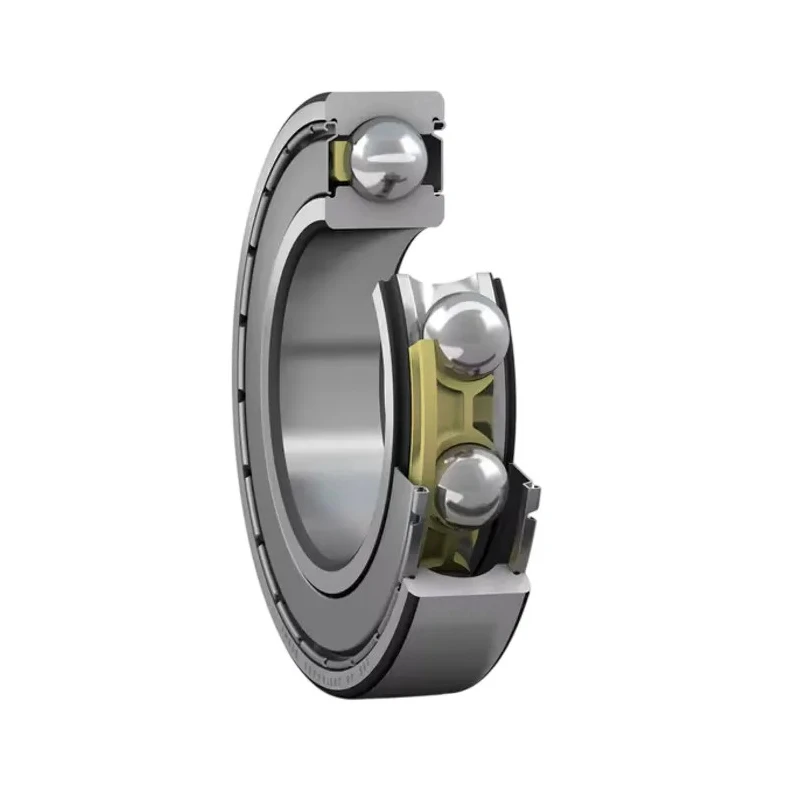 SKF 1 Row Deep Groove Ball Bearing, 30 mm Inside Diameter, 72 mm Outside Diameter, Shielded, Non-Metallic Cage E2.6306-2Z/C3