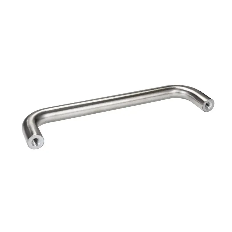 RS PRO Stainless Steel Silver Arch Shape Door Handle 64.5 mm Height, 244 mm Length 726-4185