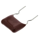Panasonic ECWF(A) Film Capacitor, 100 nF, ±5% Tolerance, 450 V dc Rated Voltage, Through Hole Mount ECWF2W104JAQ