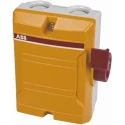 ABB 3-Pole Side, Front Isolator Switch IP65 IP54 23A 7.5 kW BWS 316Y TPN 2CMA142423R1000 BWS 316Y TPN