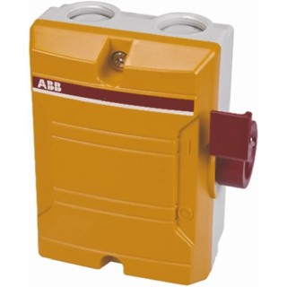ABB 3-Pole Side, Front Isolator Switch IP65 IP54 23A 7.5 kW BWS 316Y TPN 2CMA142423R1000 BWS 316Y TPN