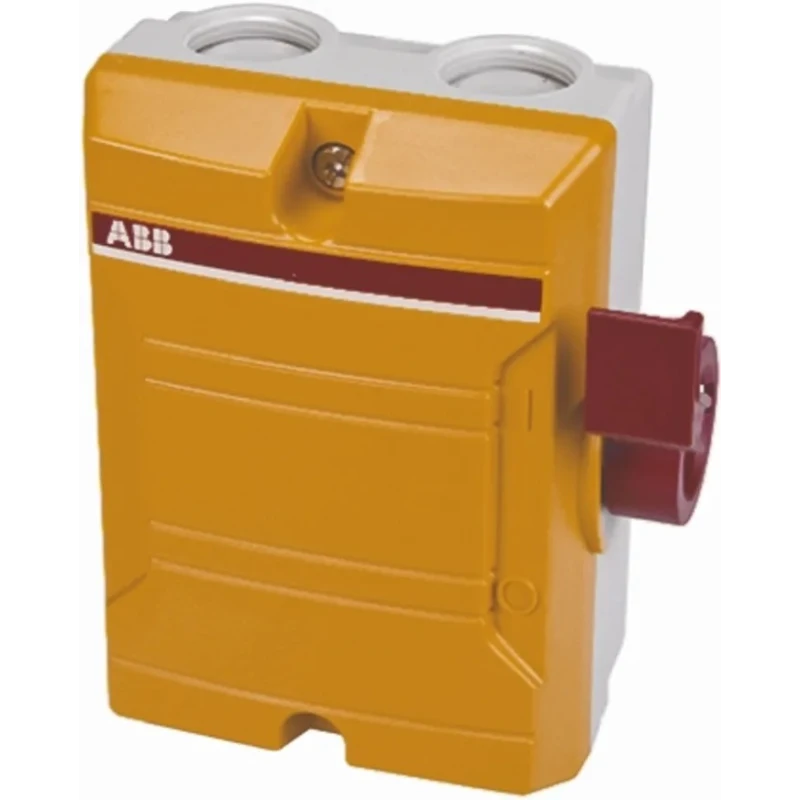 ABB 3-Pole Side, Front Isolator Switch IP65 IP54 23A 7.5 kW BWS 316Y TPN 2CMA142423R1000 BWS 316Y TPN