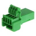 JAE Automotive Connector Female Green Cable 4 Way Crimp Termination IL-AG5-4S-S3C1