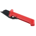 Knipex Cable Knife with Replaceable Blade VDE 1000V Approved, 190mm Overall Length, 50mm Stainless Steel Blade 98 56