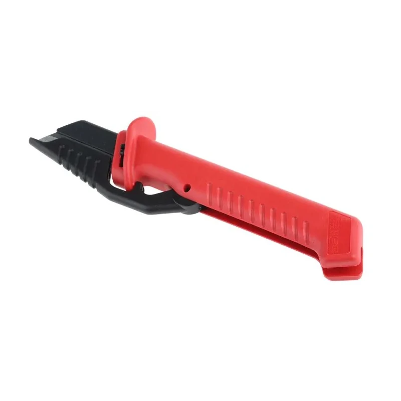 Knipex Cable Knife with Replaceable Blade VDE 1000V Approved, 190mm Overall Length, 50mm Stainless Steel Blade 98 56