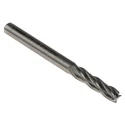 Dormer End Mill 6 mm Cutter Cobalt High Speed Steel 6 mm Shank 24 mm Cut Length C2736.0