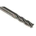 Dormer End Mill 6 mm Cutter Cobalt High Speed Steel 6 mm Shank 24 mm Cut Length C2736.0