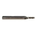 Dormer Cobalt High Speed Steel End Mill, 3 mm Cutter Diameter, 8 mm Cut Length, 6 mm Weldon Shank, Helical Flute C2473.0