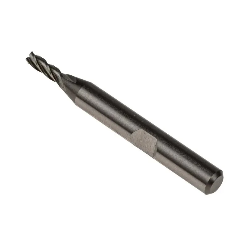 Dormer Cobalt High Speed Steel End Mill, 3 mm Cutter Diameter, 8 mm Cut Length, 6 mm Weldon Shank, Helical Flute C2473.0