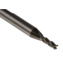 Dormer Cobalt High Speed Steel End Mill, 3 mm Cutter Diameter, 8 mm Cut Length, 6 mm Weldon Shank, Helical Flute C2473.0