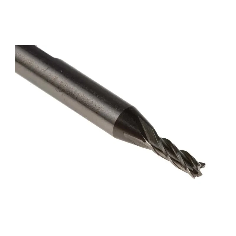 Dormer Cobalt High Speed Steel End Mill, 3 mm Cutter Diameter, 8 mm Cut Length, 6 mm Weldon Shank, Helical Flute C2473.0