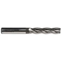 Dormer High Speed Steel End Mill, Weldon Shank, Helical Flute, Centre Cutting, 2 mm Cut Length C27312.0