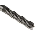Dormer High Speed Steel End Mill, Weldon Shank, Helical Flute, Centre Cutting, 2 mm Cut Length C27312.0