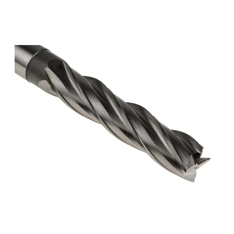 Dormer High Speed Steel End Mill, Weldon Shank, Helical Flute, Centre Cutting, 2 mm Cut Length C27312.0