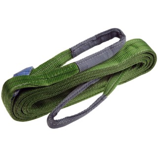 RS PRO 6 m Green Polyester Lifting Sling Webbing, 2 Ton Safe Working Load 729-3085