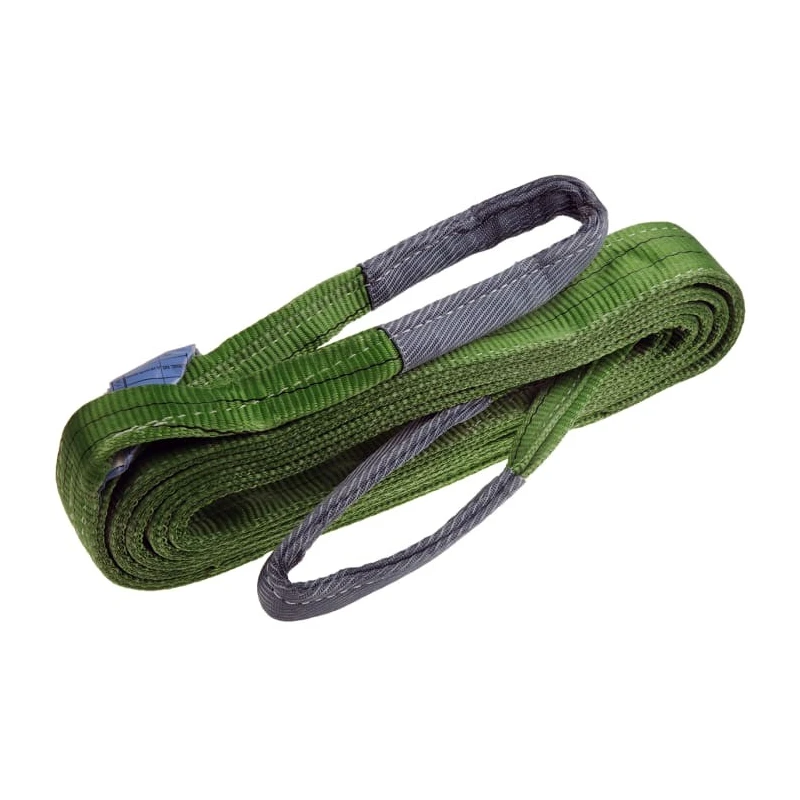 RS PRO 6 m Green Polyester Lifting Sling Webbing, 2 Ton Safe Working Load 729-3085