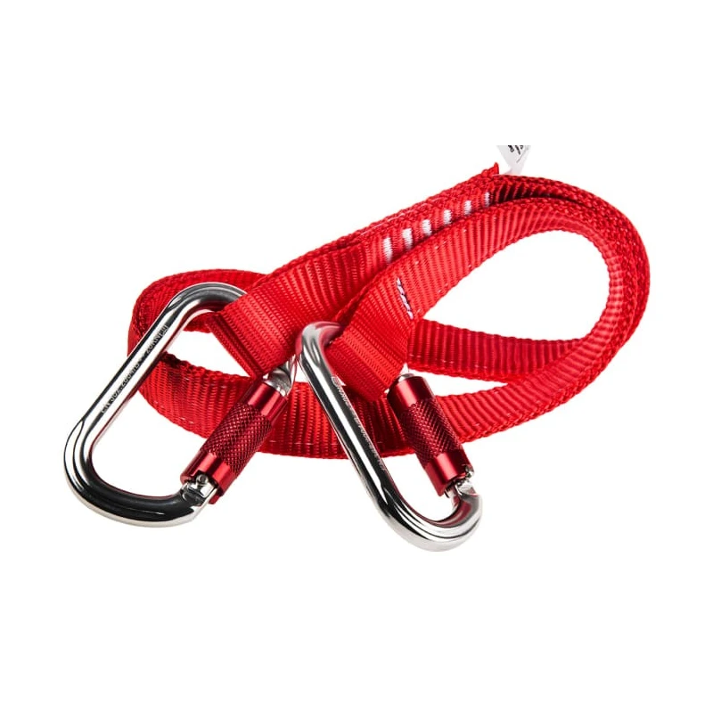 Certex Bridon Lifting Systems 1 m Work Positioning Lanyard with Twist Lock Snap Hook 09A0104