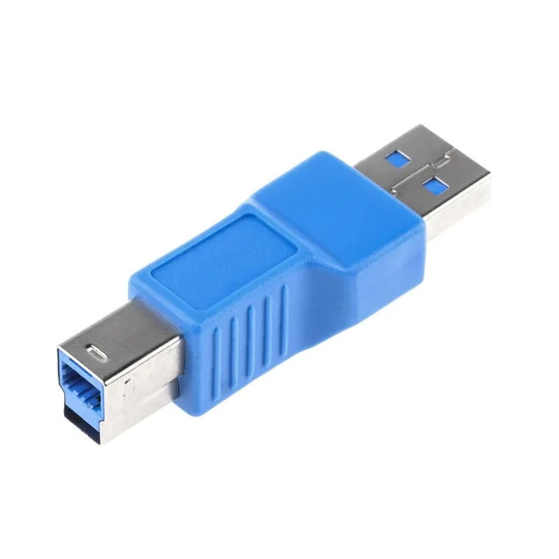 RS PRO USB Type A to Male to USB B Male Adapter 300V DC, 4.8Gbps Data Transfer 724-4143