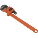 Bahco 50 mm Jaw Capacity Pipe Wrench, 457mm Overall Length, Chrome Finish, Steel Metal Handle 361-18