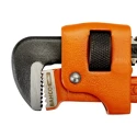 Bahco 50 mm Jaw Capacity Pipe Wrench, 457mm Overall Length, Chrome Finish, Steel Metal Handle 361-18