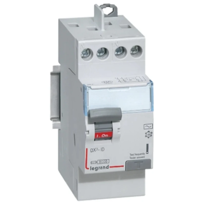 Legrand DX3 Series Residual Current Circuit Breaker 25A 1-Pole 30mA Type AC 500A 230V ac 4 116 10