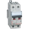 Legrand DX DX3 Miniature Circuit Breaker, 2-Pole, 16A, Type C Tripping, 400V AC, 10 kA Breaking Capacity 4 077 84