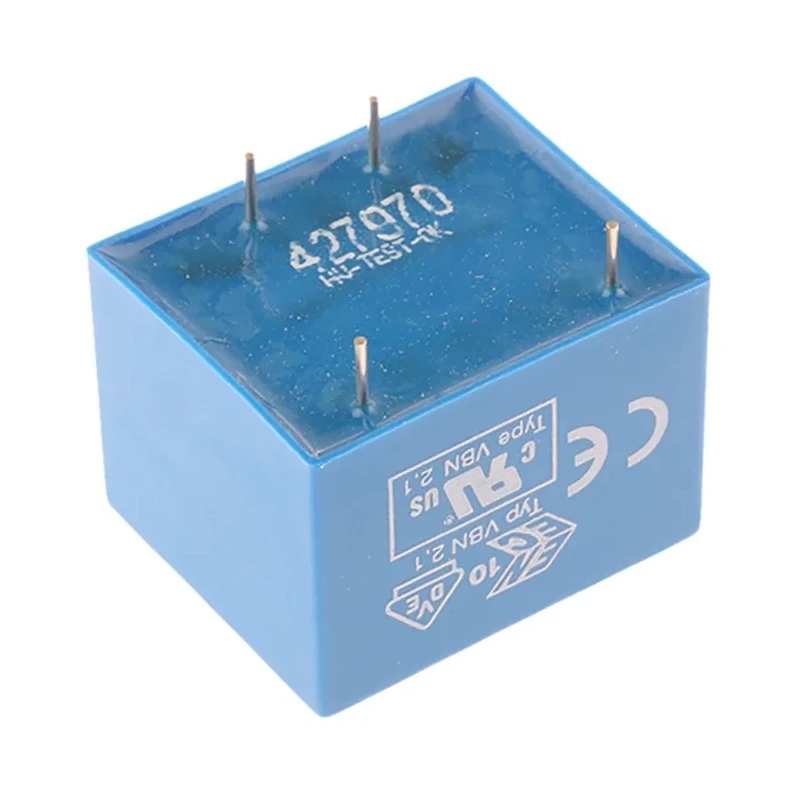 Block PCB Transformer 12 V ac 1 Output Pin Mount 2 VA with ENEC 10 (VDE), C-UL-US Approvals VB 2,0/1/12