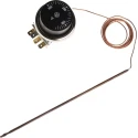 Altecnic Capillary Thermostat, Closes at 50 °C, 330 °C Max, Automatic Reset, SPDT, 16 A, Panel Mount 733-4729