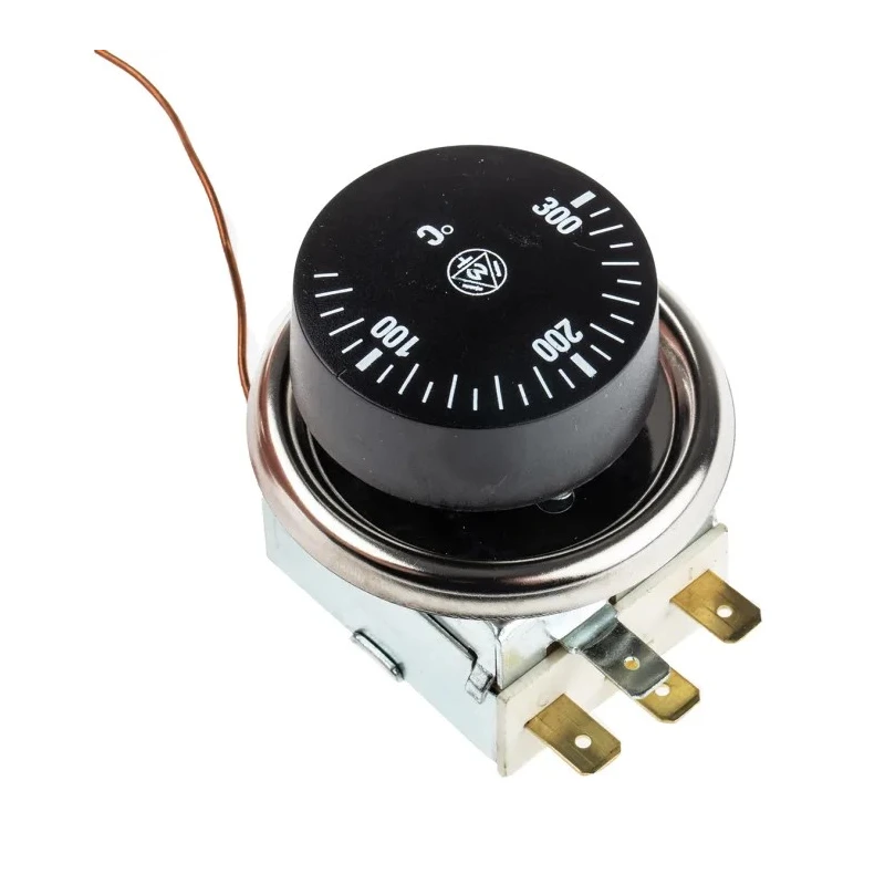 Altecnic Capillary Thermostat, Closes at 50 °C, 330 °C Max, Automatic Reset, SPDT, 16 A, Panel Mount 733-4729