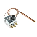 Altecnic Capillary Thermostat, Closes at 110 °C, Automatic Reset, SPDT Switch, 16 A, Panel Mount 733-4735