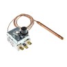 Altecnic Capillary Thermostat, Closes at 110 °C, Automatic Reset, SPDT Switch, 16 A, Panel Mount 733-4735