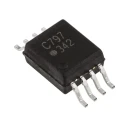 Broadcom Delta Sigma 1-Bit Analogue to Digital Converter ADC, Surface Mount, 8-Pin SSOP ACPL-C797-000E