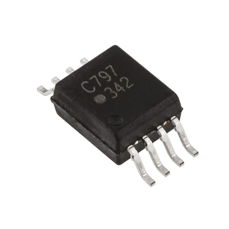 Broadcom Delta Sigma 1-Bit Analogue to Digital Converter ADC, Surface Mount, 8-Pin SSOP ACPL-C797-000E