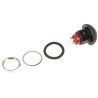 RS PRO Illuminated Miniature Push Button Switch, Momentary Operation, Panel Mount, 13.6 mm Cutout, SPST Contact 734-6713