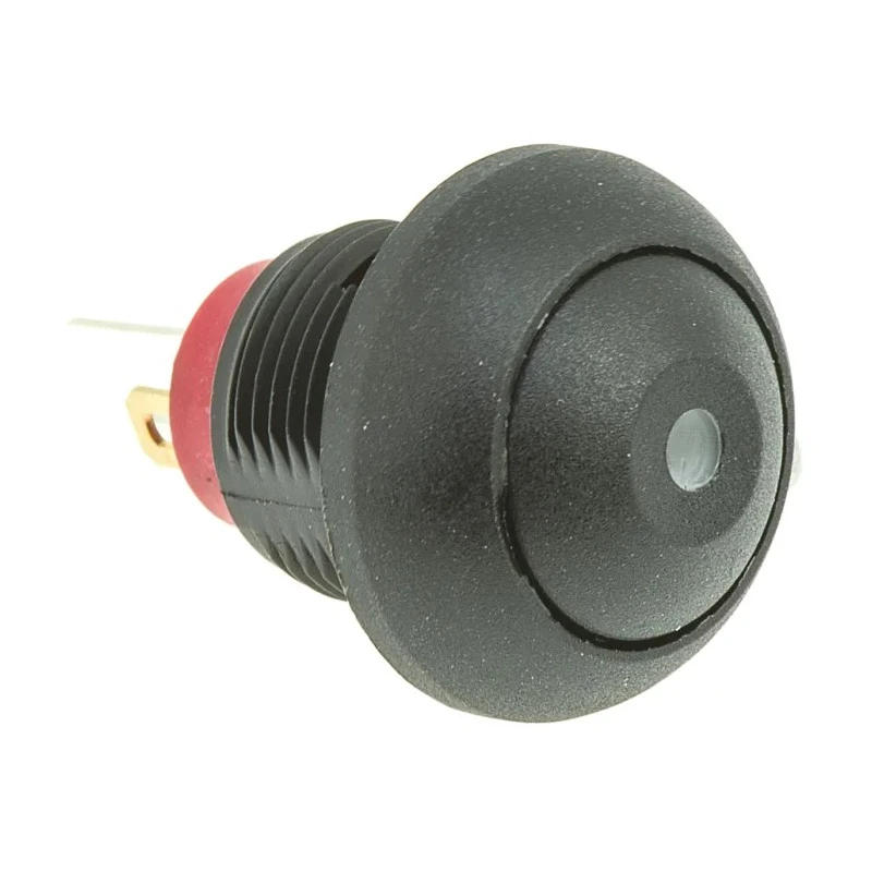 RS PRO Illuminated Miniature Push Button Switch, Momentary Operation, Panel Mount, 13.6 mm Cutout, SPST Contact 734-6713