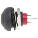 RS PRO Illuminated Miniature Push Button Switch, Momentary Operation, Panel Mount, 13.6 mm Cutout, SPST Contact 734-6713