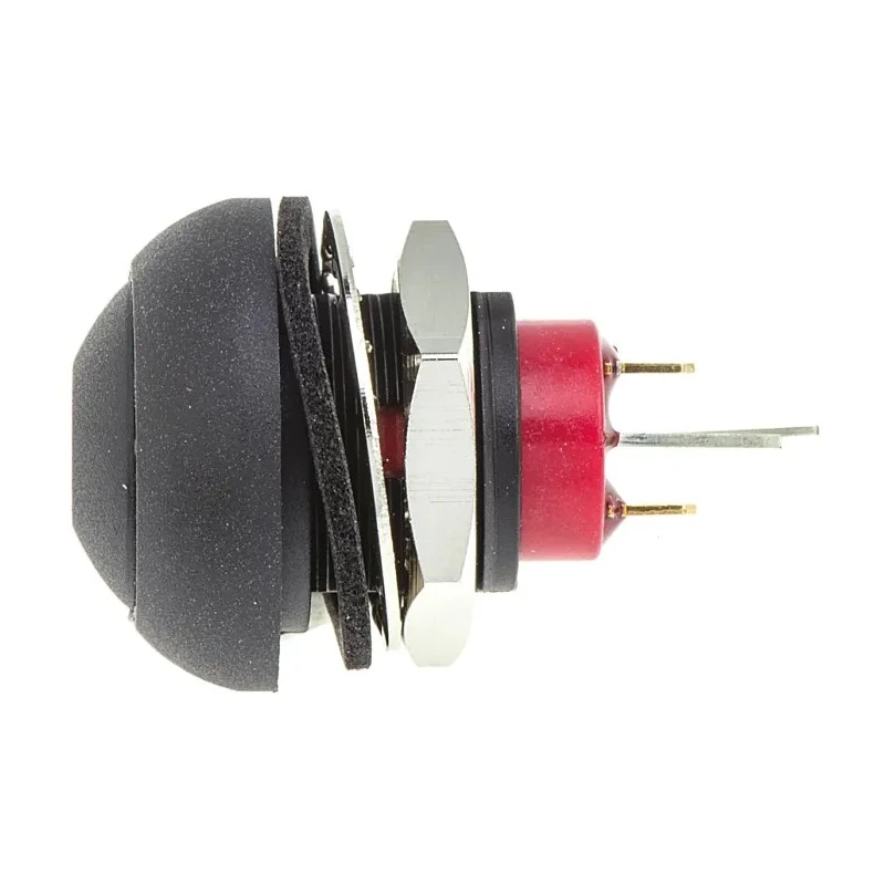 RS PRO Illuminated Miniature Push Button Switch, Momentary Operation, Panel Mount, 13.6 mm Cutout, SPST Contact 734-6713