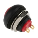 RS PRO Miniature Push Button Switch, On-Off, Panel Mount, SPST, Red LED, IP67, 13.6 mm Cutout, 50 V dc 734-6710