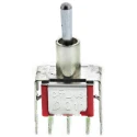 RS PRO Toggle Switch PCB Mount On-On-On DPDT Through Hole Terminal 26 V DC 112 V AC 734-7056