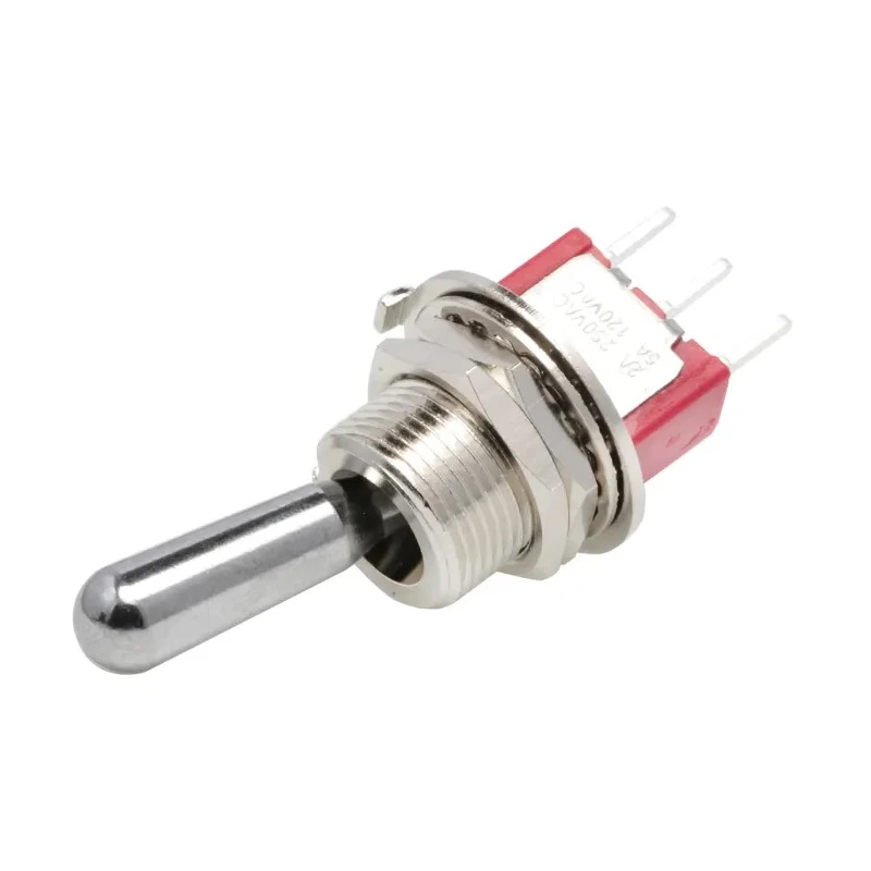 RS PRO Toggle Switch PCB Mount On-On SPDT Through Hole Terminal 28 V dc 112 V ac 734-7113