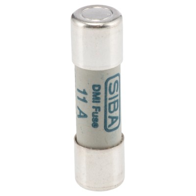SIBA 11A Ceramic Cartridge Fuse 10 x 38 mm, 1kV AC URZ Series 50-199-06/11A